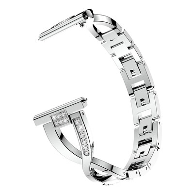 

〖Follure〗Replacement Metal Crystal Watch Strap Wrist Band For Samsung Galaxy Active