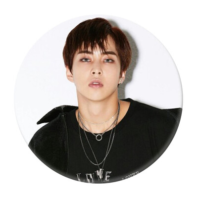 

KPOP EXO 5th Album LOVE SHOT Brooch Button Badge Accessories For Clothes Hat Backpack Decoration