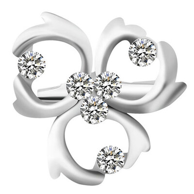 

Factory Direct Sale Crystal Fashion Flower Brooch Pins for Women