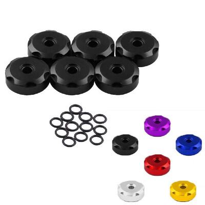 

Engine gasket rocker cover washer kit fender washer kit Honda K series engine gasket cover black