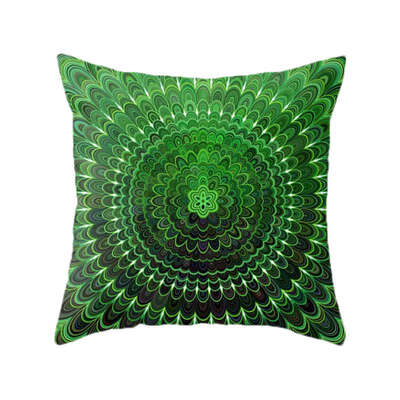 

1 Pcs Nordic Peach-skin Velvet Printed Single Sided Pillow Case Square Pillow Cover with Zipper