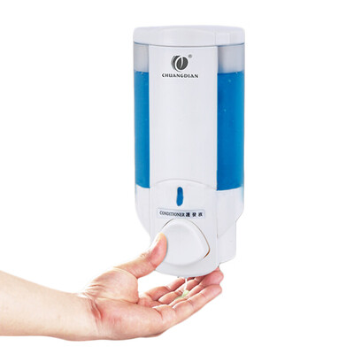 

Home Hotel Bathroom Shower Room Wall Mount Pump Lotion Liquid Soap Container Dispenser Shampoo Box CHUANGDIAN
