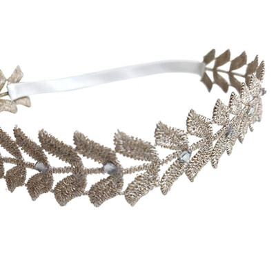 

05 Y Headband Baby Wheat color Kids Girls Elastic Hair Accessories For Children Gold Hair Band accessoire