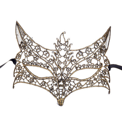 

Tailored Masquerade Lace Mask Catwoman Halloween Cutout Prom Party Mask Accessories HOT