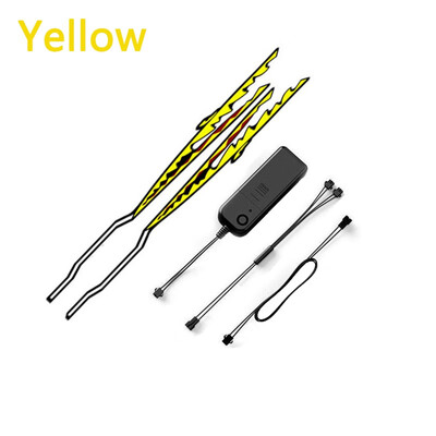 

Motorcycle Riding Night Waterproof Helmet Signal EL Strip Light Helmet Light Strip Flashing Stripe LED Light Strip