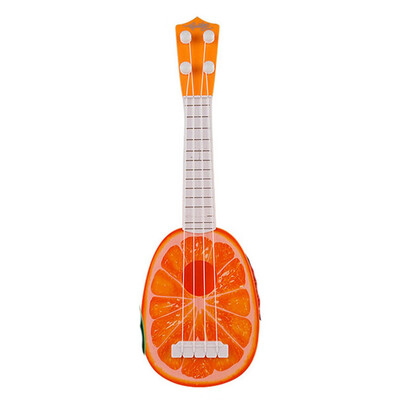 

Tailored Kids plastic Toy Sturdy Ukulele Non-toxic Musical Instrument Preschool Music