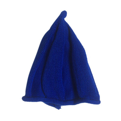 

Baby Boys Girls Woolen Pointy Hats Winter Warm Baby Hats Acrylic Solid Children Winter Fall Caps