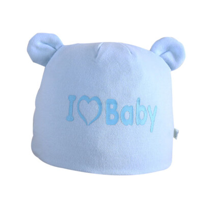 

Baby Girl Boy Warm Letter Print Elastic Hats Casual Cap Cute Soft Hair Accessories