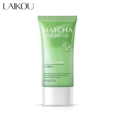 

60g Matcha Exfoliating Gel Moisturizing Anti-Wrinkle Anti-Aging Exfoliation Shrinking Pores Soften Skin Facial Scruber