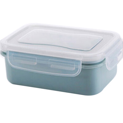 

Bento Box Lunch Plastic Storage Box Rectangular Round Sealed Kitchen Storage Box