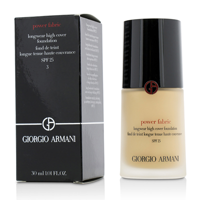 

GIORGIO ARMANI - Power Fabric Longwear High Cover Foundation SPF 25 - 3 Fair Rosy 30ml1oz