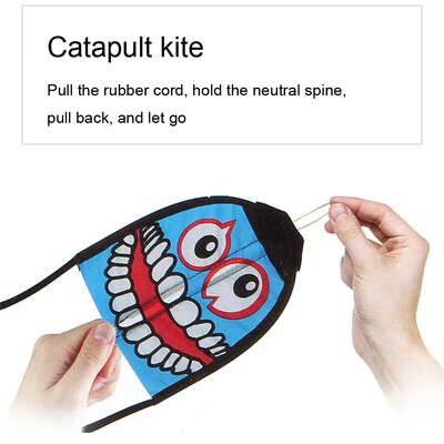 

Tailored New Outdoor Flingshot Flying Toys Finger Shooting Kite Yard Games Kids Fun toy
