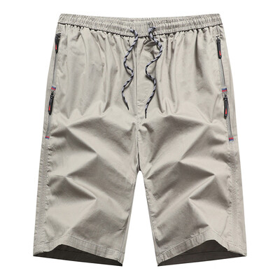 

Tailored Mens Summer Casual Zipper Pockets Loose Belt Drawstring Beach Calf-Length Pants