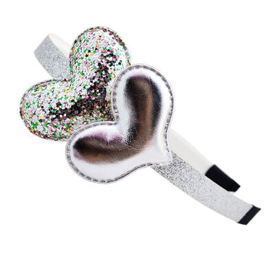 

Kids Girls Cute Sequin Star Heart Hair Accessories Girls Princess Style Party Headband Hair Band