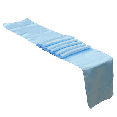 

Gobestart 30x275cm Satin Table Runner Wedding Reception Banquet Party Decoration