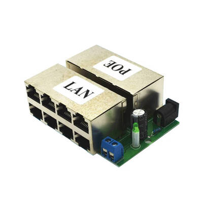 

8 Port DC 12-48V Power Over Ethernet 10100Mbps Speeds POE Power Supply Module Without Outer Shell
