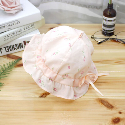 

2019 New Cute Summer Mesh Baby Boy Girl Cartoon Hat Beach Cap Breathable Bucket Sun Cap