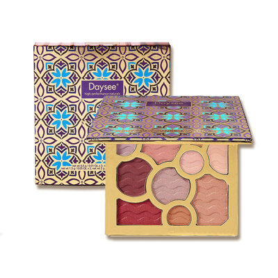 

10 Color Eyes Makeup Earth Color Pressed Powder Pigment Smoky Long Lasting Mineral Powder Eyeshadows Cosmetic