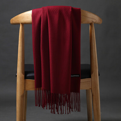 

Fashion New Spring Winter Scarves For Women Shawls And Wraps Lady Pashmina Pure Long Cashmere Head Scarf