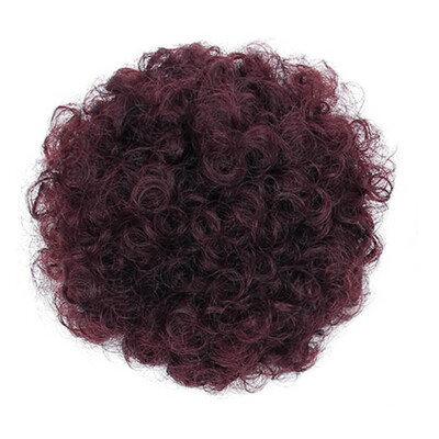 

〖Follure〗Fashion Pretty Woman Girl Ponytail Holder Hairpiece Afro Puff Wig Hair Ring Bun