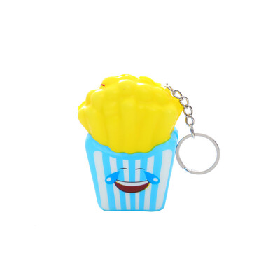 

Tailored Squishies French Fries Slow Rising Cream Scented Keychain Stress Relief Toys