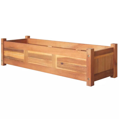 

Garden Planter Acacia Wood 394"x118"x98