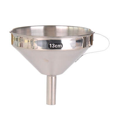 

Stainless Steel Wine Funnel Universal Anti-overflow Conical Coffee Funnel Household Multi-functional Funnel