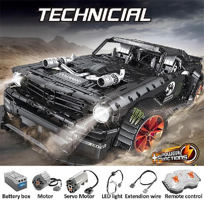 

RC Sports Car 24G 4CH RC Racing MOC Building Blocks&Engineering Toy Adult Collectible Model Cars Kits to Build Christmas Gift