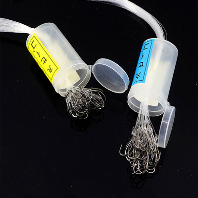 

50pcs Roll Feeder Fishhook Carp Fly Tackle Peche Fish Worm Jig Carbon Steel Fishing Hook Lead Head Wire Line Tied Bait