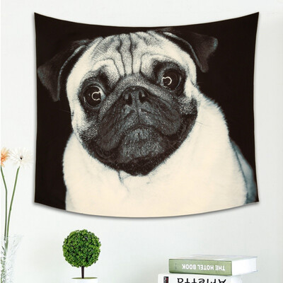 

Indian Animal Painting Tapestries Polyester Fabric Printed Wall Decor Beach Towel Bedspread Wall Hanging Room Home Decoration