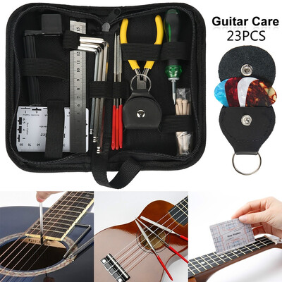 

Ammoon Guitar Repairing Maintenance Cleaning Tool Kit
