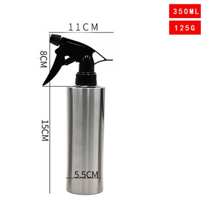 

Stainless Steel Spray Bottle Hand Pressing Watering Spray Bottle Household Edible Oil Bottle For Kitchen Cooking And Plant