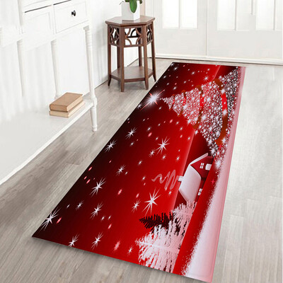 

Tailored Merry Christmas Welcome Doormats Indoor Home Carpets Decor 40x120CM