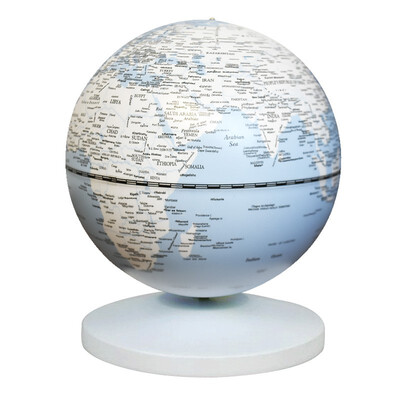 

Fun globe Touch Lamp 5 inches 13cm Music Pink Blue Globe - Small World