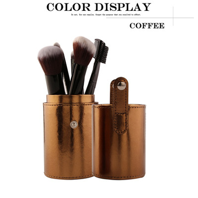 

Hot 12pcs Pro Cosmetic Makeup Brush Set Beatuy Power Foundation Make Up Brushes Tool Kit Holder Case Cup maquiagem