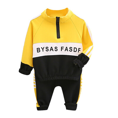 

New Baby Clothes Suits Causal Baby Boys Clothing Sets Children Suits 2Pcs Letter Print Sweatshirts SportsPants Kids Set
