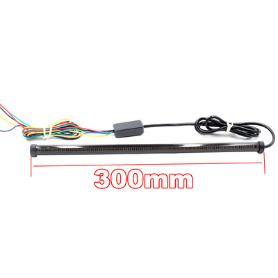 

Motorcycle Sequential Switchback Flowing LED Tail Brake Turn Signal Strip Lights