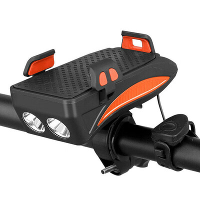 

Bicycle Cycling Headlights Phone Holder Loudspeaker Power Bank 2000mA4000mA