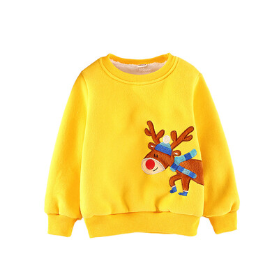 

Children Boy Kid Clothing Boys Coat Jackets Letter Print Fashion Sweatshirts Long Sleeve Outerwear Clothes with Velvet