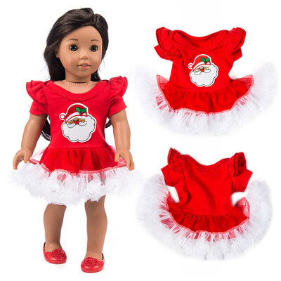 

YIWULAChirstmas Clothes Dress For 18 Inch American Boy Doll Accessory Girl Toy