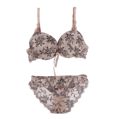 

Sexy Women Lace Bra Sets Underwear Seamless Push Up Bras Panty Lingerie 32343638 B C Cup