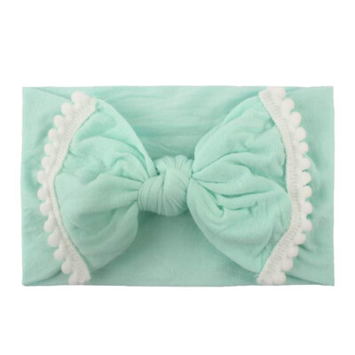 

New Baby Girls Headband Hair Band Elastic Soft Bowknot Headwraps Turban Accessories For Newborn Infant Toddler
