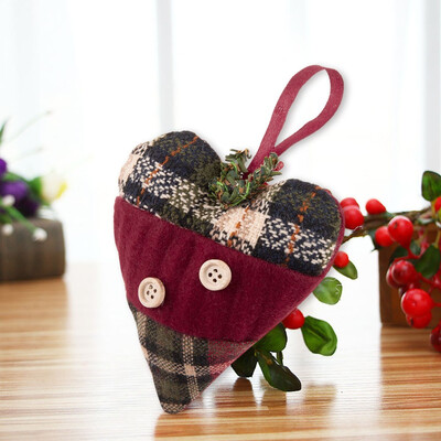 

Siaonvr Christmas Ornaments Gift Santa Claus Snowman Reindeer Toy Doll Hang Decorations