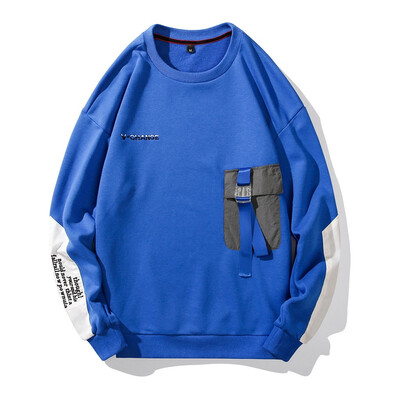 

Toponeto Mens New Trend Fashion Personality Printed Loose Comfortable Long Sleeve Tops