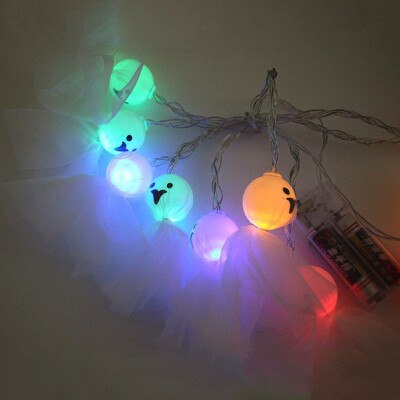 

Festival Party Decoration Battery Light String Wholesale Elf Sunshine Doll Indoor Battery Box Light String Color Halloween