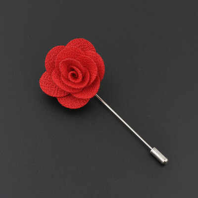 

Men Accessories Lapel Flower Daisy Handmade Boutonniere Stick Brooch Pin Wedding
