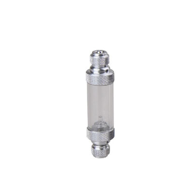 

Aluminum Alloy CO2 Bubble Counter with Check Valve for Aquarium Carbon Dioxide Measurement Device Double Head