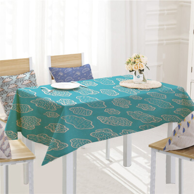 

Toponeto Cloud Table Cloth Linen Tablecloth For Kitchen Decorative Dining Table Cover