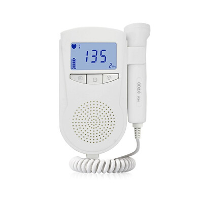 

ultrasound color doppler Built-in loudspeaker Fetal Doppler Baby Heartbeat Monitor with 20MHz Probe