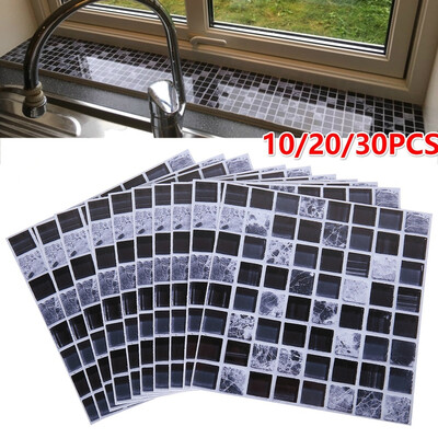 

102030PCS Creative Tile Paste Kitchen Bathroom Floor Decoration Wall Stickers